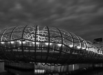 Cross Webb Bridge, Docklands, Victoria, Australia
