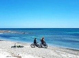 Easy ride to Biderosa, Berchida, & Capo Comino, with Electric Mountain Bikes