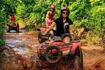 Adventure tour from Cancun Atvs (shared) ziplines & Cenote for the best price