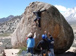 Bouldering at Buttermilks, Bishop, California