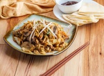 Eat Moo shu pork