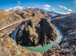 Cross Skippers Swing Bridge, Skippers Canyon, New Zealand