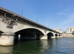 Cross Pont d'Iéna (Jena Bridge), Paris, France (UNESCO site)