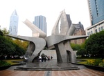 Visit People's Square, Shanghai, China