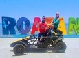 Roatan Buggy Adventure, Snorkeling, Beach Pass plus Private Transfer
