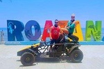 Roatan Buggy Adventure, Snorkeling, Beach Pass plus Private Transfer