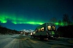 Aurora in Winter Wonderland - Northern Lights Chase by Minibuss