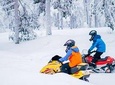 Lapland Family Snowmobile Safari from Levi