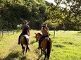 Cavalcade Sestillal waterfall Salento Quindio