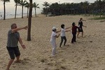 Chen Tai Chi, morning practice on the beach