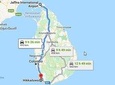 Jaffna Airport (JAF) to Hikkaduwa City Private Transfer