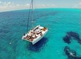 Catamaran Party on the Caribbean Sea of Cancun - Open bar Included