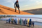 Surfing, Ester Island statue & Sandboarding+ Chilean drinks & food