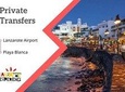 Private transfers from Lanzarote airport (ACE) to Playa Banca