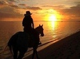 Sunset Beach Horse Riding in Mauritius :)