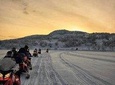 Snowmobile Safari Along the River Valley