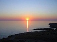 Sunset on the boat San Vito lo Capo Baia S. Margherita