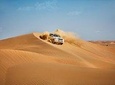 Private Abu Dhabi Desert Safari From Dubai with Hot BBQ Dinner 