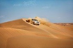 Private Abu Dhabi Desert Safari From Dubai with Hot BBQ Dinner 