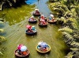 Basket boat tour, Hoi an by Night and food tasting from Da Nang 