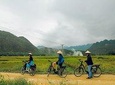 2 Days 1 Night Mai Chau Pu Luong Ethnic Trail E-Bike Tour Private Transfer 