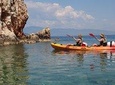 Kayaking with snorkeling and marine biology
