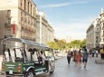 Christmas lights tour of Madrid by electric tuk-tuk
