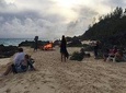 Bermuda Beach Bonfire with Dark and Stormy Cocktail Included