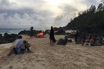 Bermuda Beach Bonfire with Dark and Stormy Cocktail Included