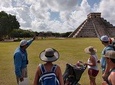 Chichen Itza, lunch and cenote Ik kil from Valladolid