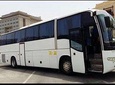 luxury tourist bus rental Dubai 50 Pax Capacity 
