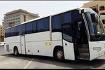 luxury tourist bus rental Dubai 50 Pax Capacity 