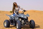 Evening Safari Quad Bike in the desert of Lahbab