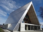 See Cardboard Cathedral, Christchurch, New Zealand