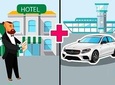 Private Departure Car Transfer: Venice, piazzale Roma to Venice Airport