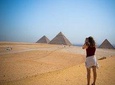  Private Luxury Day trip to Pyramids of Giza & Camel ride& Safari & Felucca ride