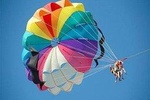  Sharm El Sheikh: Parasailing & Desert Safari with VIP Dinner