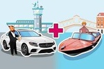Private Departure Transfer: Venice - Treviso Airport (TSF) / Car + Water Boat