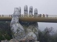 Cruiseship Tour: Golden Bridge,Dragon Bridge,Marble Mountain:CHAN MAY or TIEN SA