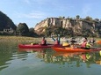  Kayaking under Belgrade bridges