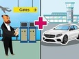 Private Arrival Car Transfer: Venice Airport to Venice, piazzale Roma