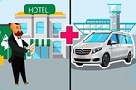 Private Departure Van Transfer: Venice Hotel to Treviso Airport (TSF) 