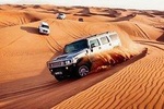 Morning Hummer Desert Safari With Camel Ride Sand Boarding & ATV Ride 