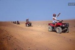 Hurghada: Sunset Desert Safari by Quad Runner & Camel Ride