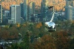 Sunrise, Doughnuts and Coffee on the Aerial Tram