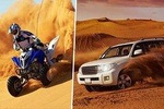 Self Drive Quad Bike-30 Mins with Premium Evening Desert Safari Dubai