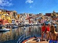 Ischia and Procida private boat tour