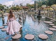 Gate of Heaven - Tirta Gangga Royal Water Palace - Tukad Cepung Waterfall