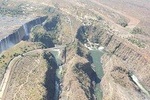 15 minutes scenic helicopter flight above the victoria falls & safari game drive