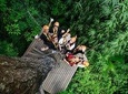 ATV Bike 1 hr + Zipline Adventure 20 platforms with lunch 